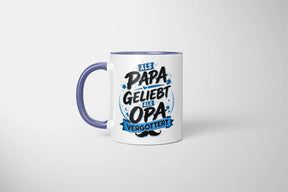 Tasse - Als Papa geliebt als Opa vergöttert