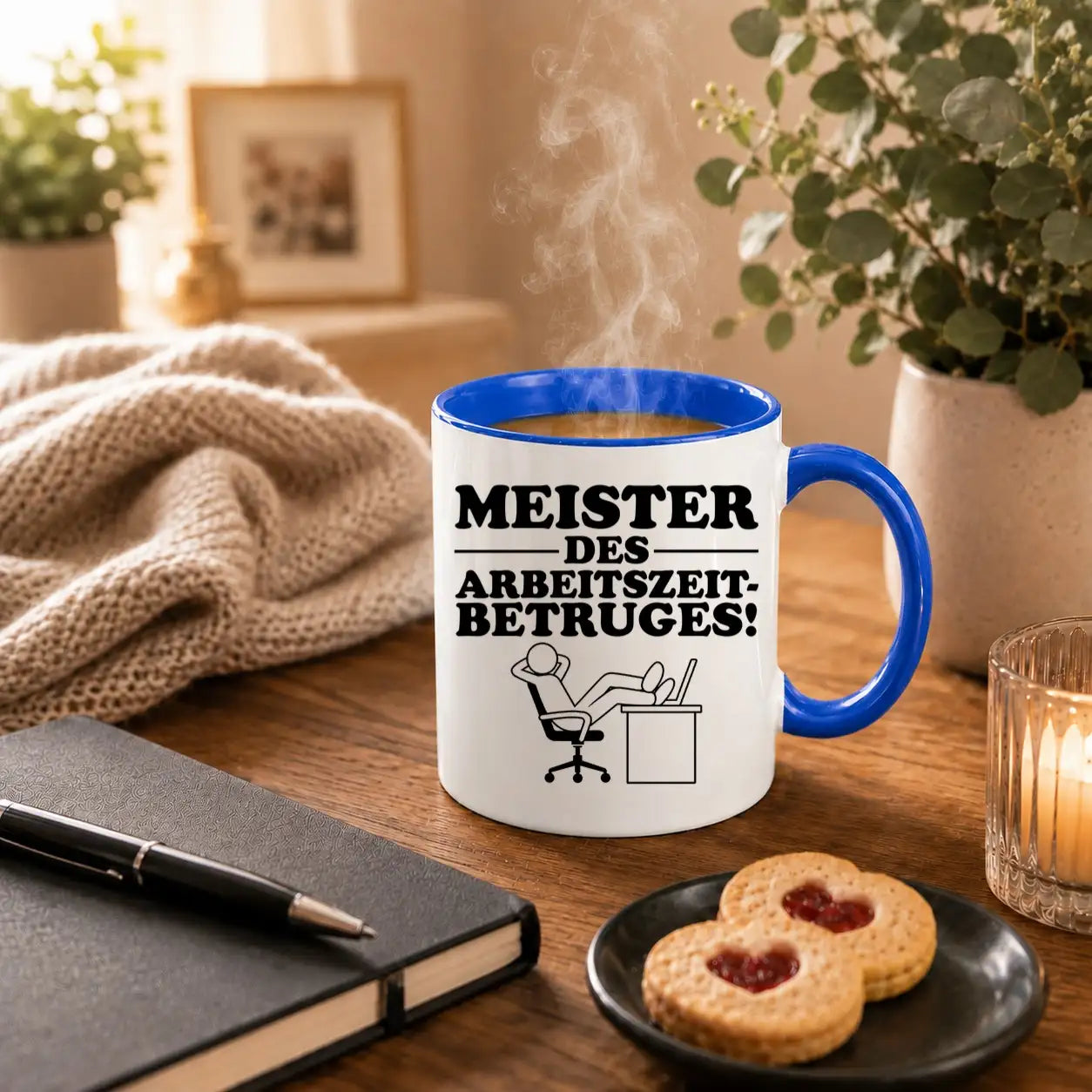 Tasse - Meister des Arbeitszeitbetruges!