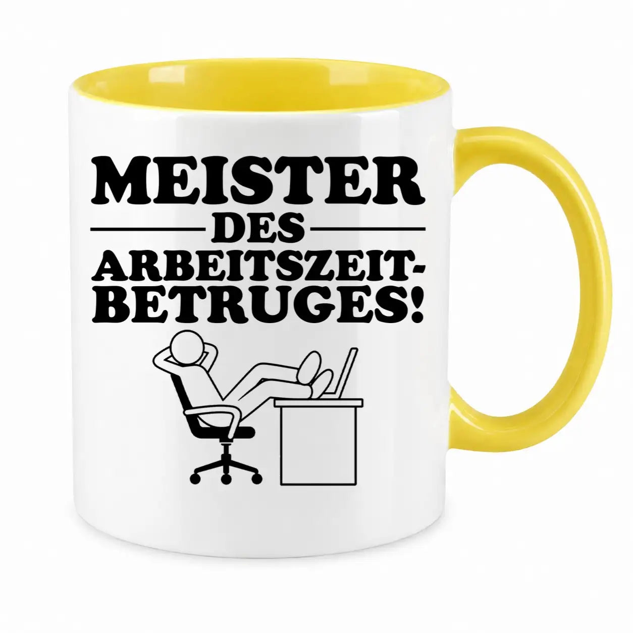 Tasse - Meister des Arbeitszeitbetruges!