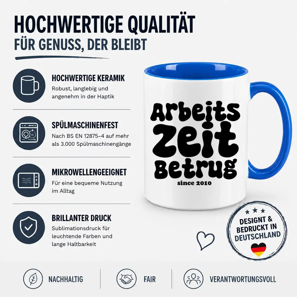 Tasse - Arbeitszeitbetrug since 2010