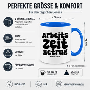 Tasse - Arbeitszeitbetrug since 2010