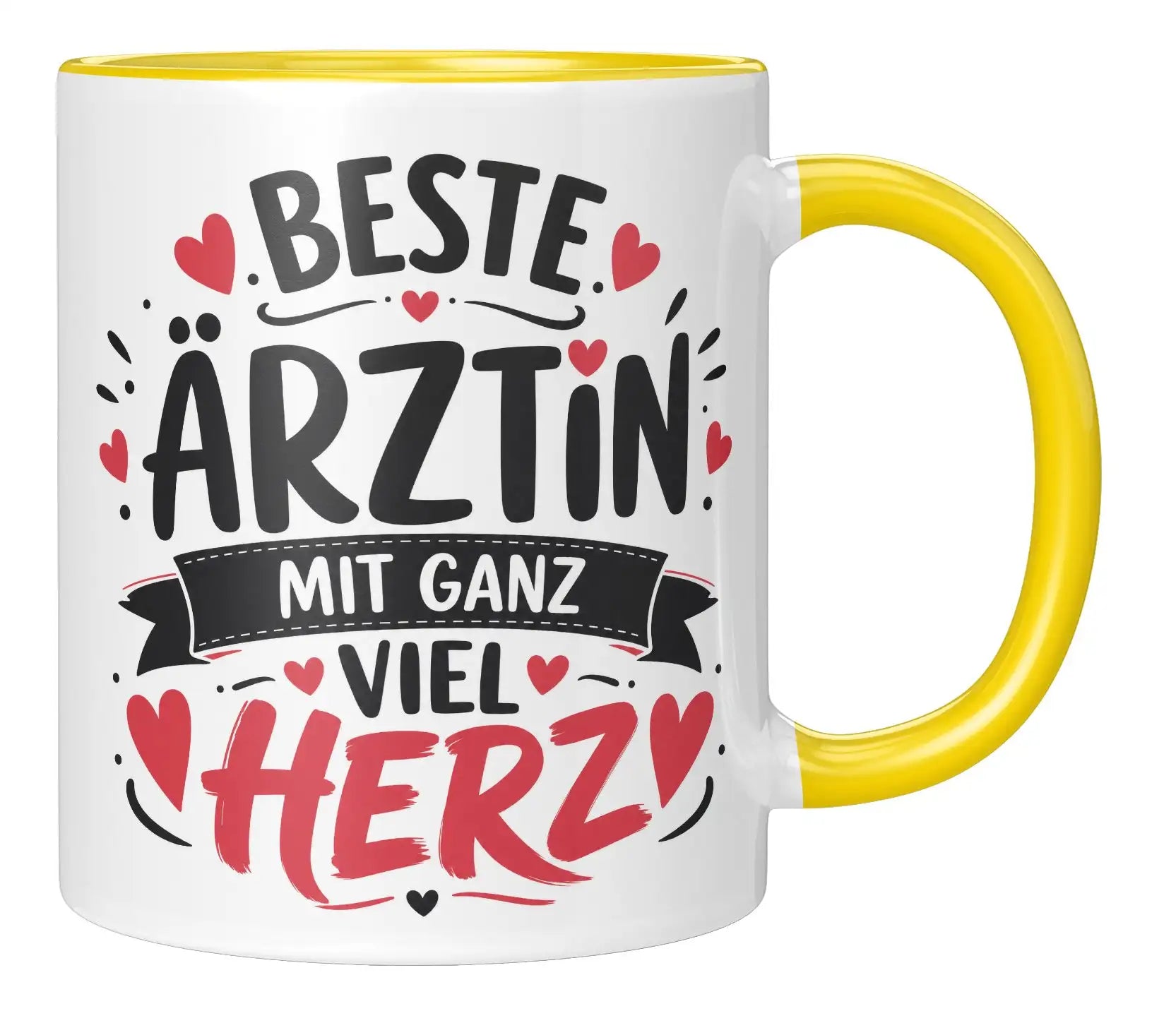Tasse - Beste Ärztin mit ganz viel Herz