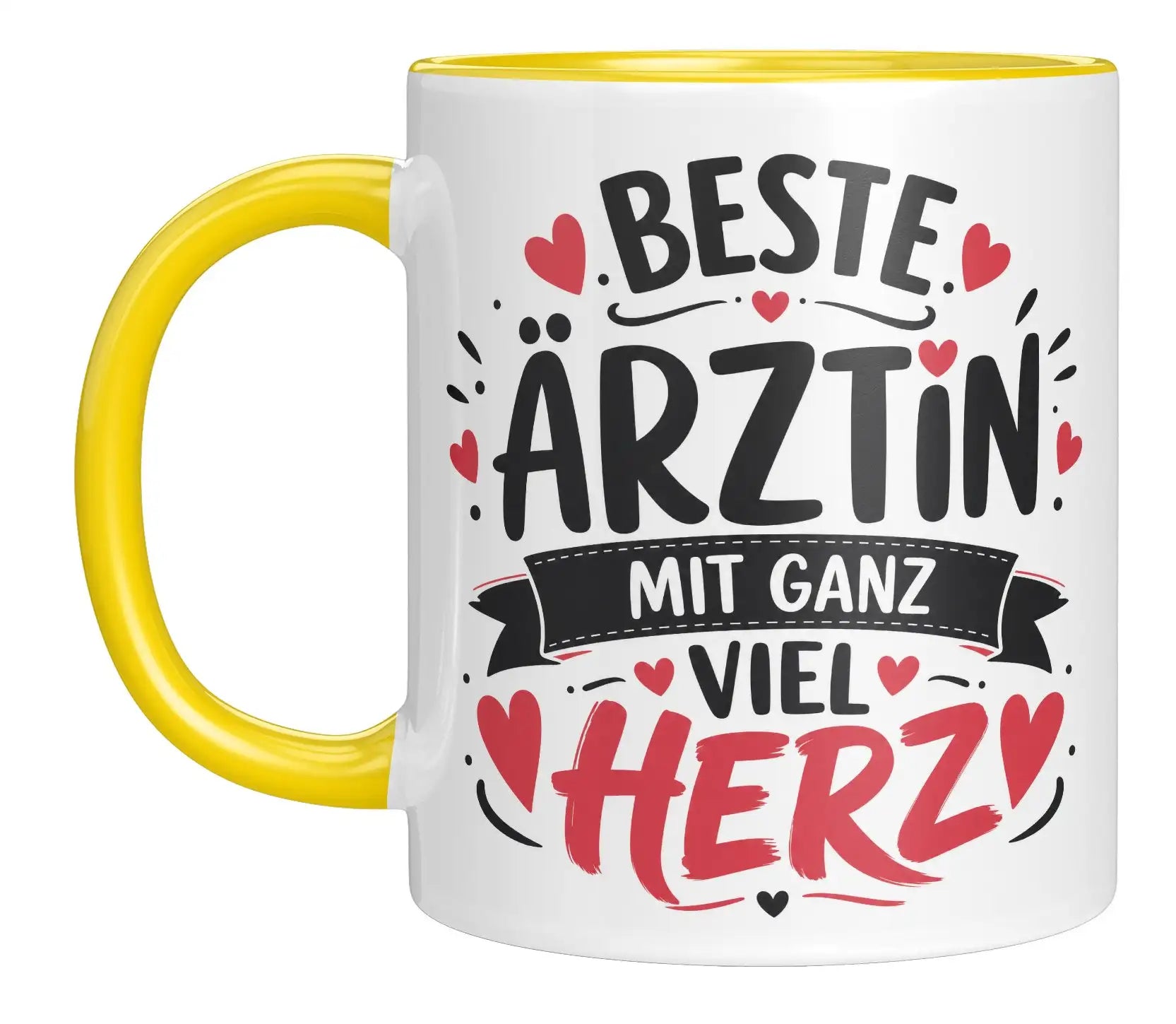 Tasse - Beste Ärztin mit ganz viel Herz