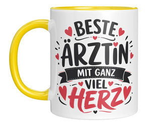 Tasse - Beste Ärztin mit ganz viel Herz