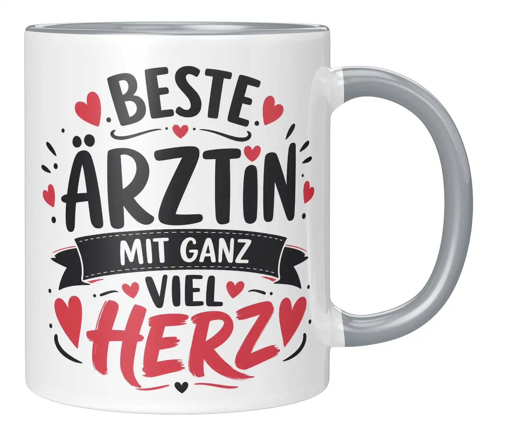 Tasse - Beste Ärztin mit ganz viel Herz