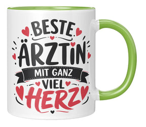 Tasse - Beste Ärztin mit ganz viel Herz