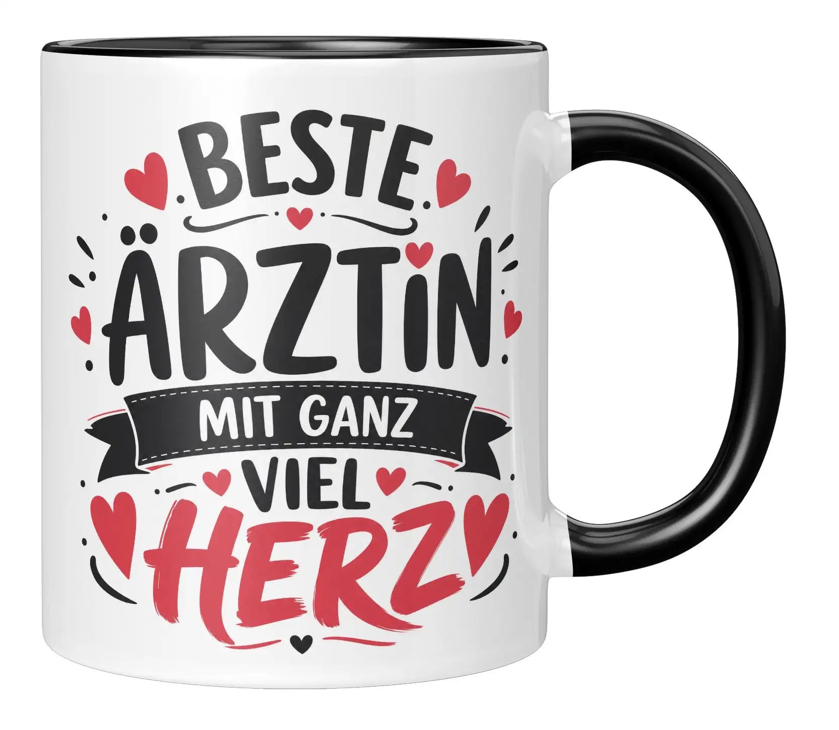 Tasse - Beste Ärztin mit ganz viel Herz