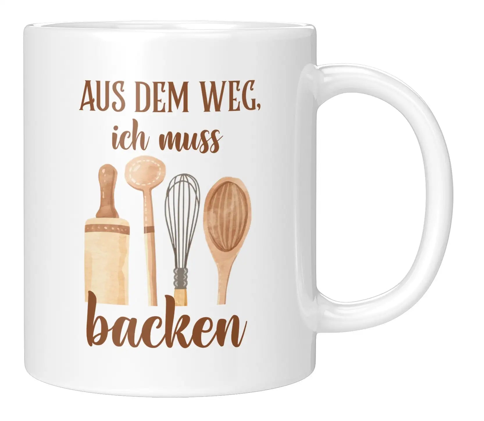 Tasse - Aus dem Weg, ich muss backen