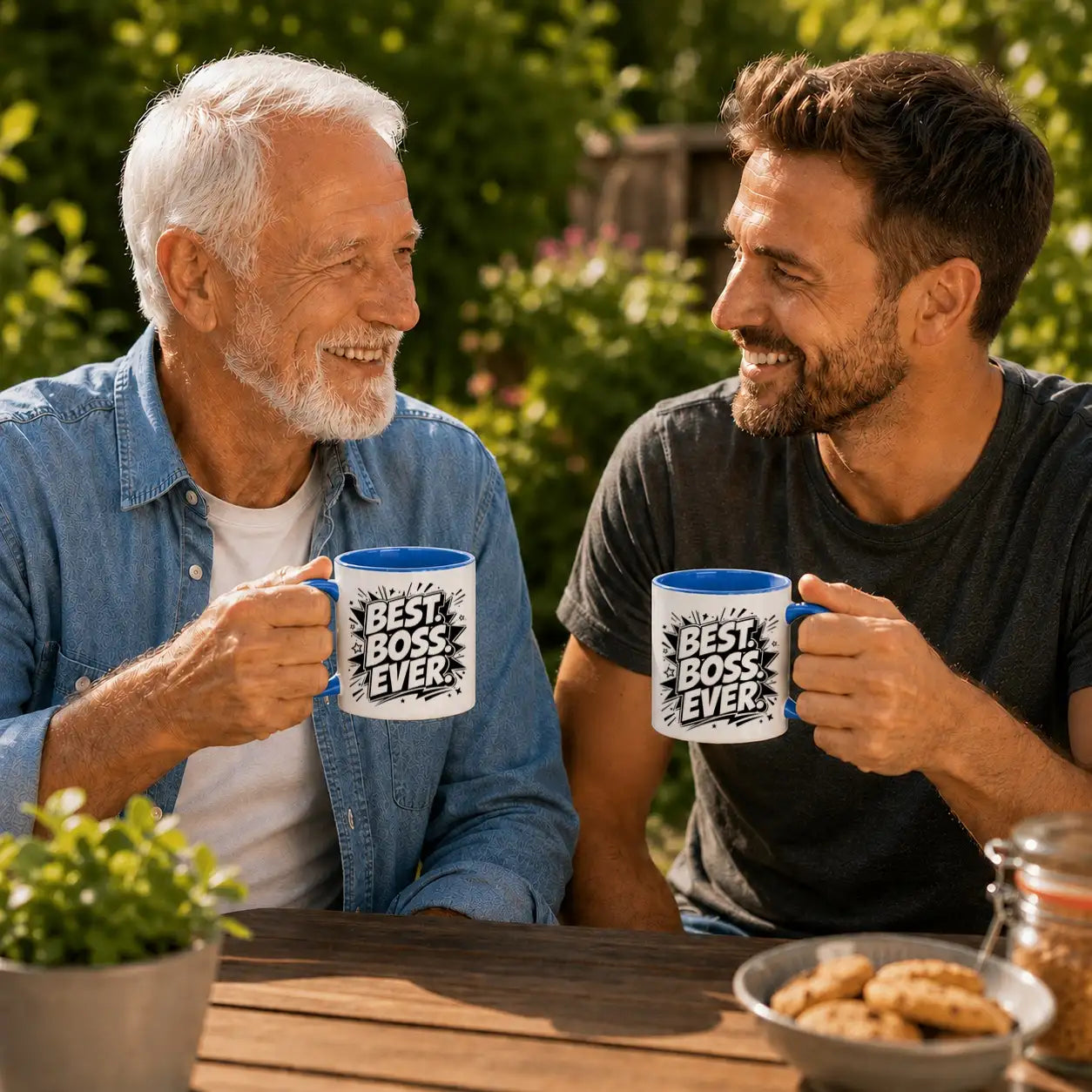 LIEBTASTISCH® Tasse mit Spruch - Best. Boss. Ever. - lustige Kaffeetasse für Chef und Chefin - Geschenk - Schritte Plus Neu 4 - A Hunger Like No Other - {FARBE}