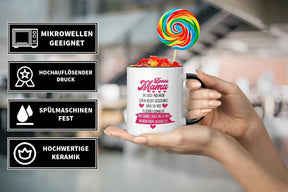 Tasse - Bonus Mama Du hast mir mein Leben nicht geschenkt, aber so viel schöner gemacht. Und danke, dass du es mit meinem Papa aushältst.