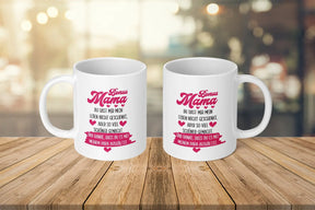 Tasse - Bonus Mama Du hast mir mein Leben nicht geschenkt, aber so viel schöner gemacht. Und danke, dass du es mit meinem Papa aushältst.
