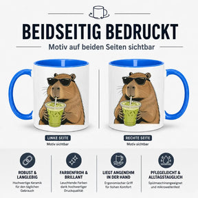 Tasse - Capybara mit Sonnenbrille Getränk