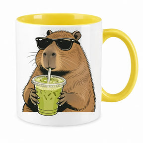 Tasse - Capybara mit Sonnenbrille Getränk