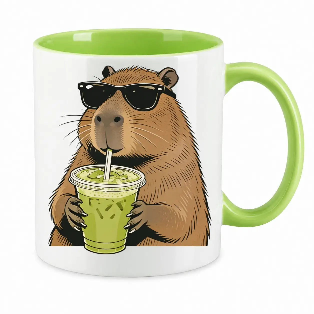 Tasse - Capybara mit Sonnenbrille Getränk