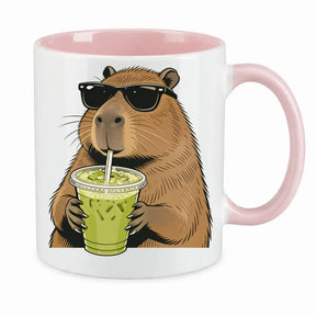 Tasse - Capybara mit Sonnenbrille Getränk