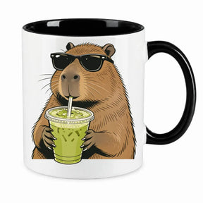 Tasse - Capybara mit Sonnenbrille Getränk