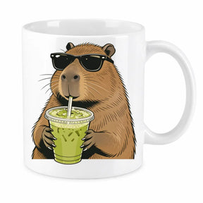 Tasse - Capybara mit Sonnenbrille Getränk