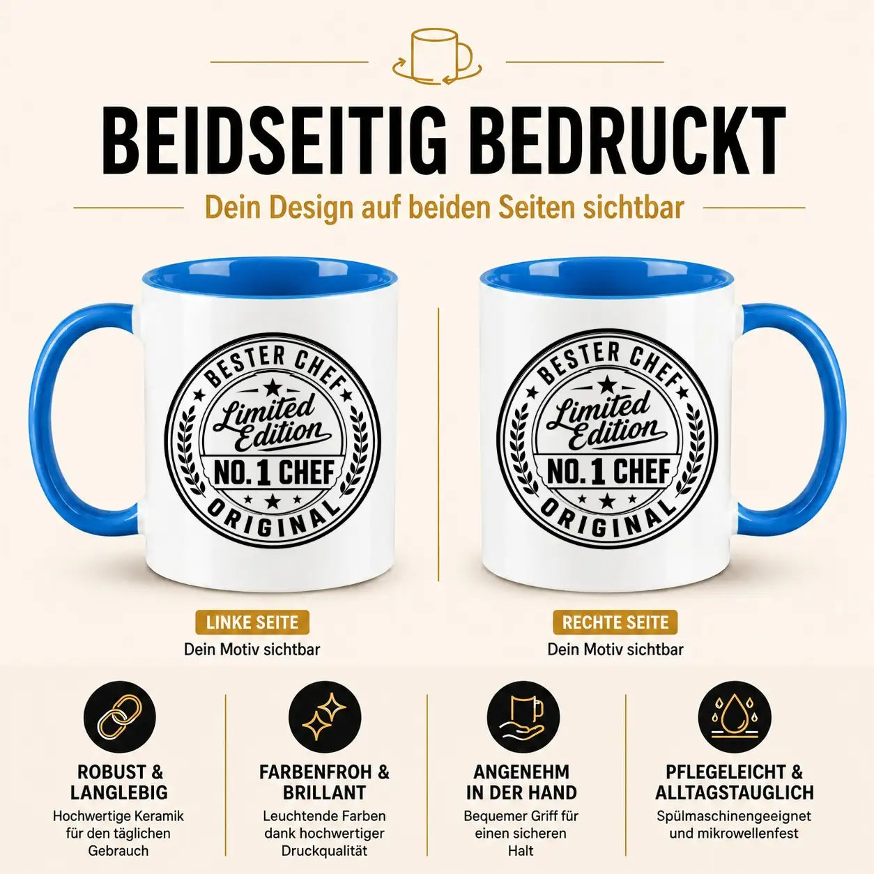 Tasse - Bester Chef Limited Edition No. 1 Chef Original