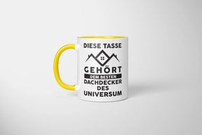 Tasse - Diese Tasse gehört dem besten Dachdecker des Universum