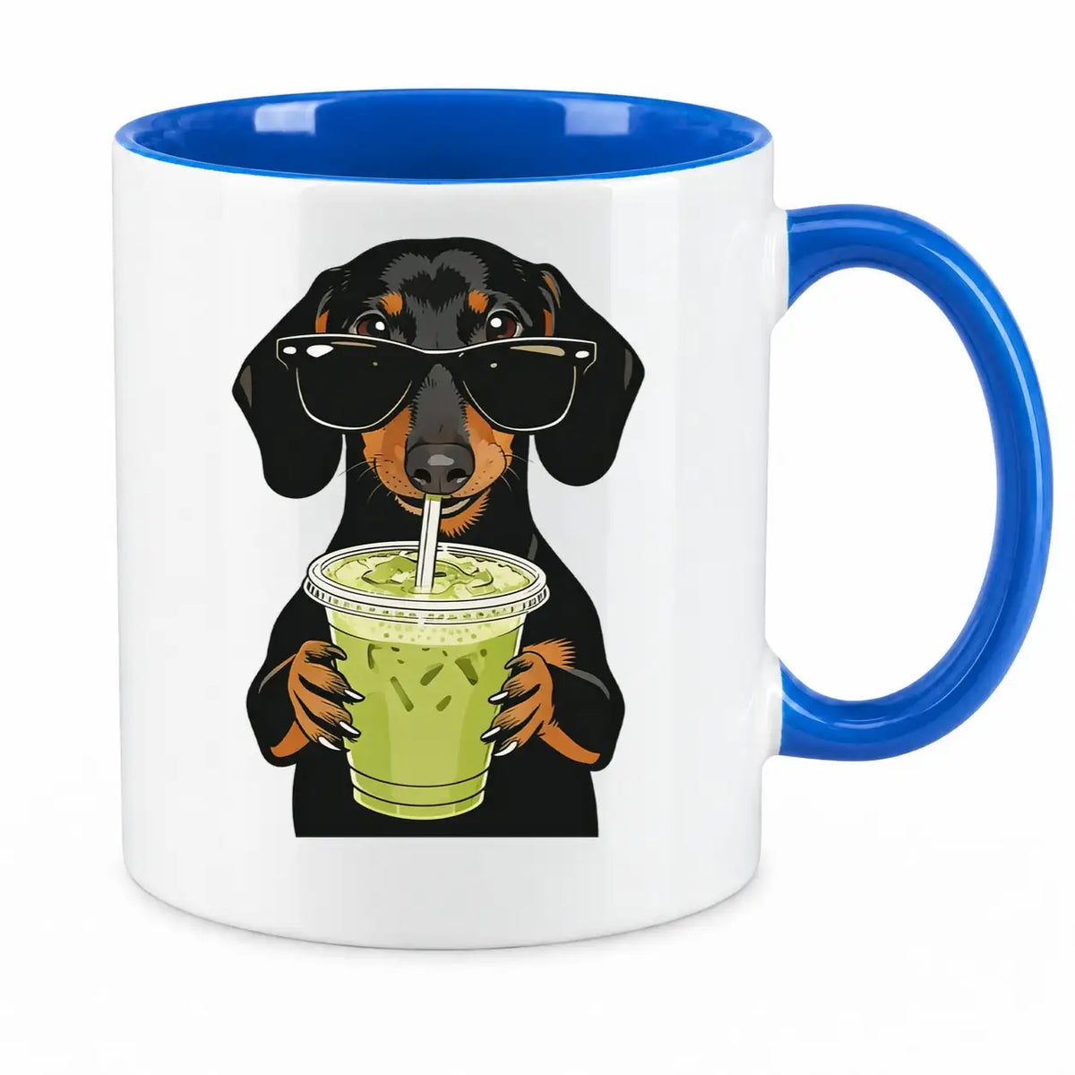 Tasse - Dackel Sonnenbrille Getränk
