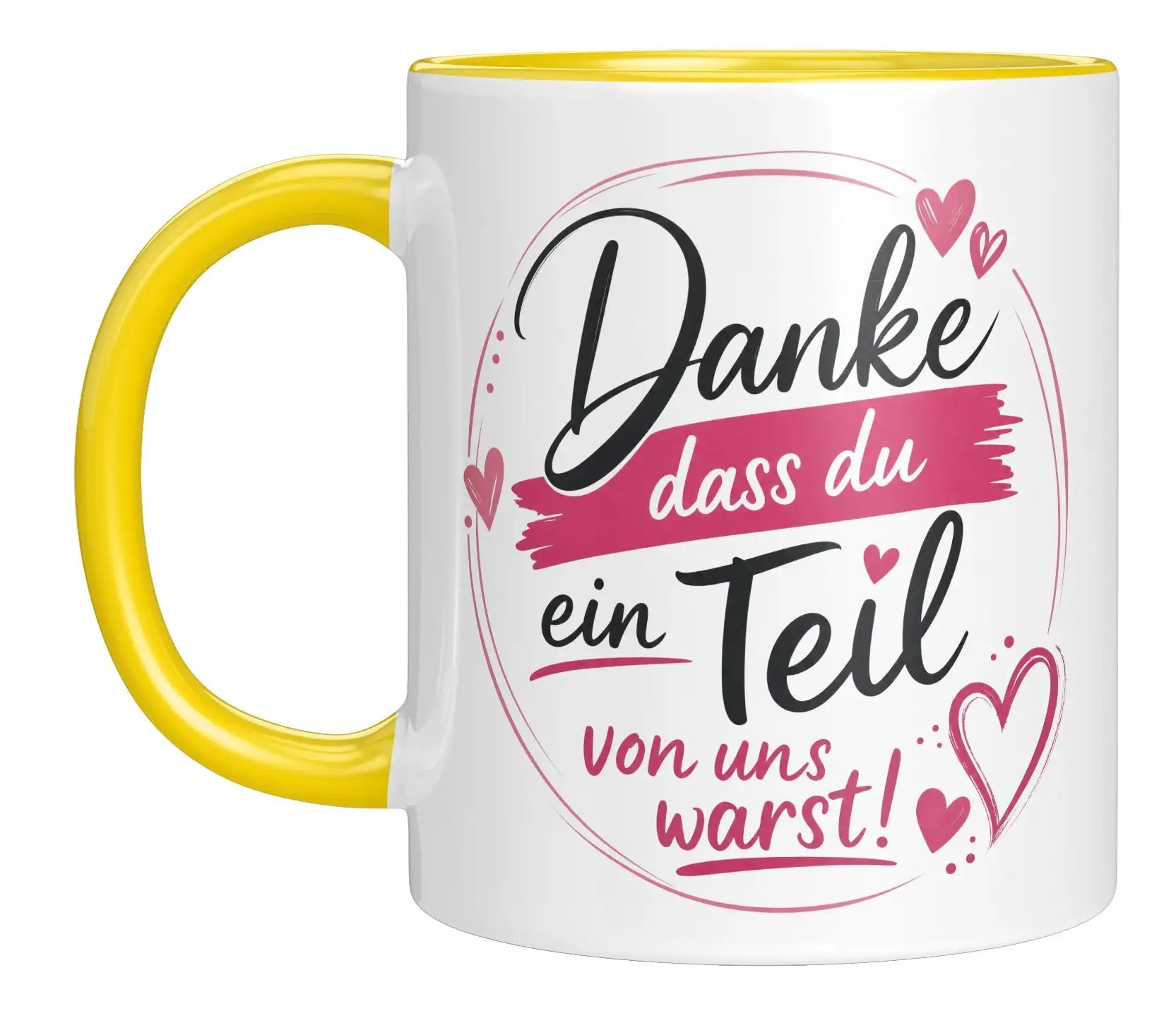 Tasse - Danke dass du ein Teil von uns warst!