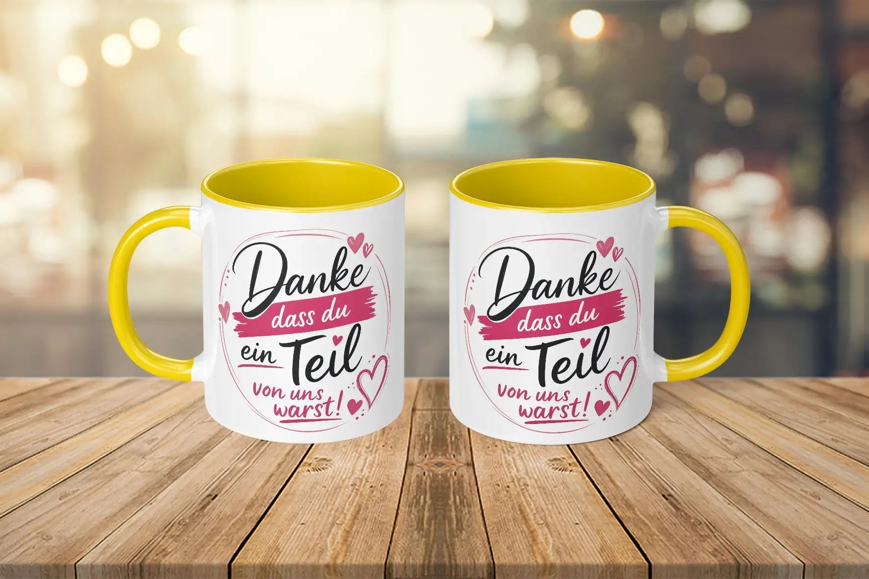 Tasse - Danke dass du ein Teil von uns warst!