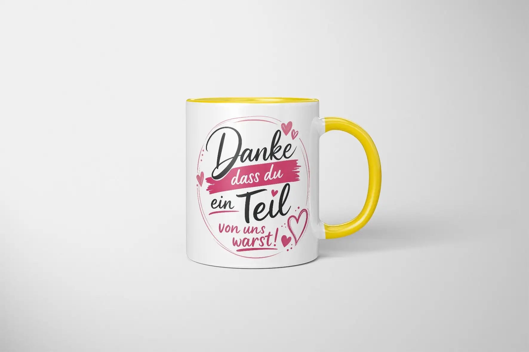 Tasse - Danke dass du ein Teil von uns warst!