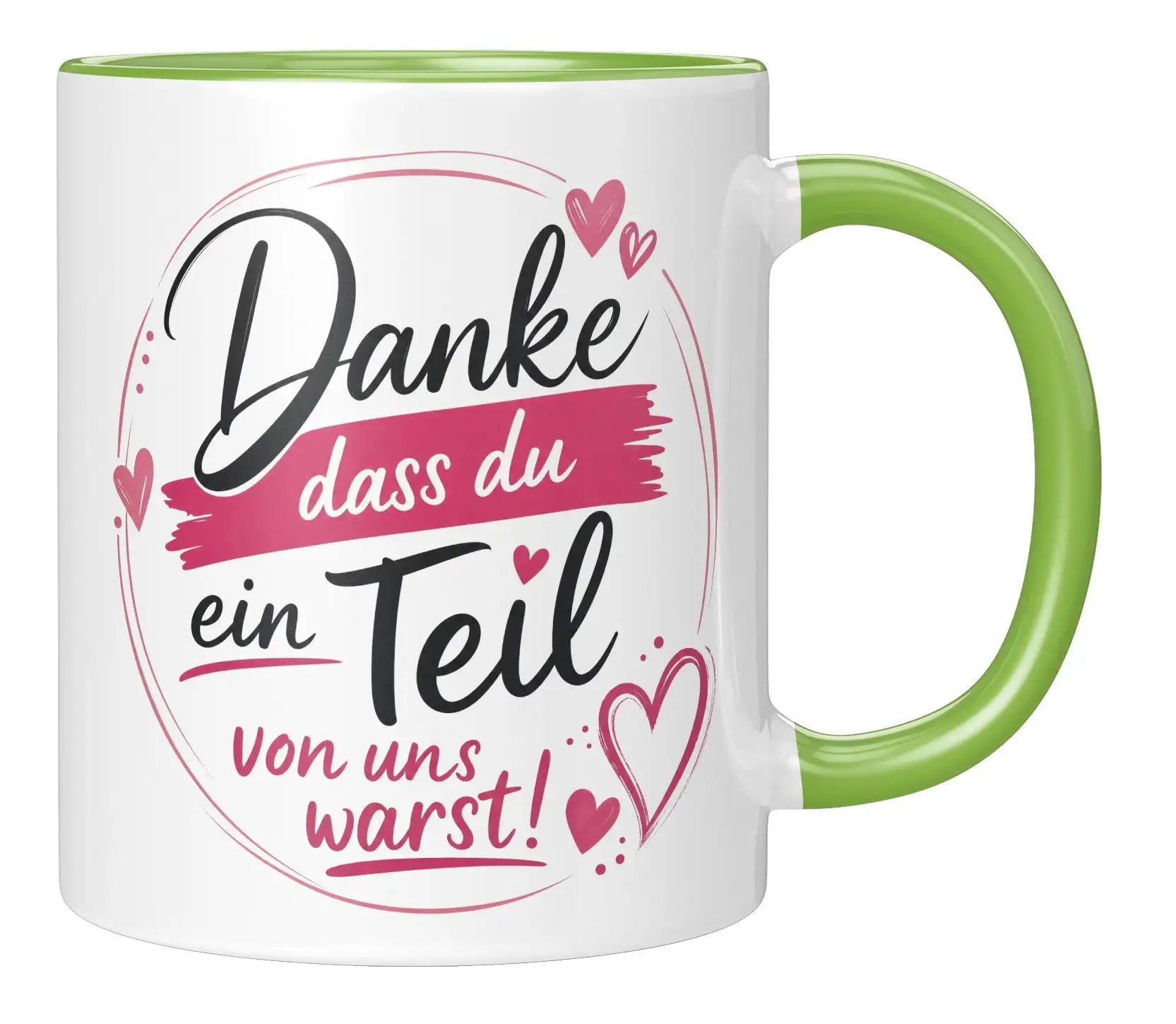 Tasse - Danke dass du ein Teil von uns warst!