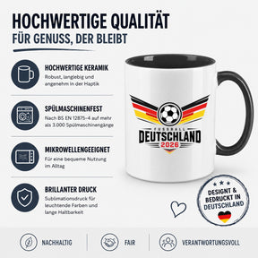 Tasse - Fussball Deutschland 2026