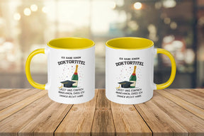 Tasse - Ich habe einen Doktortitel

Lasst uns einfach annehmen, dass ich immer recht habe
