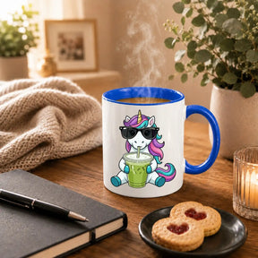 Tasse - Einhorn mit Sonnenbrille Smoothie