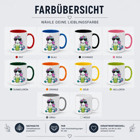 Tasse - Einhorn mit Sonnenbrille Smoothie