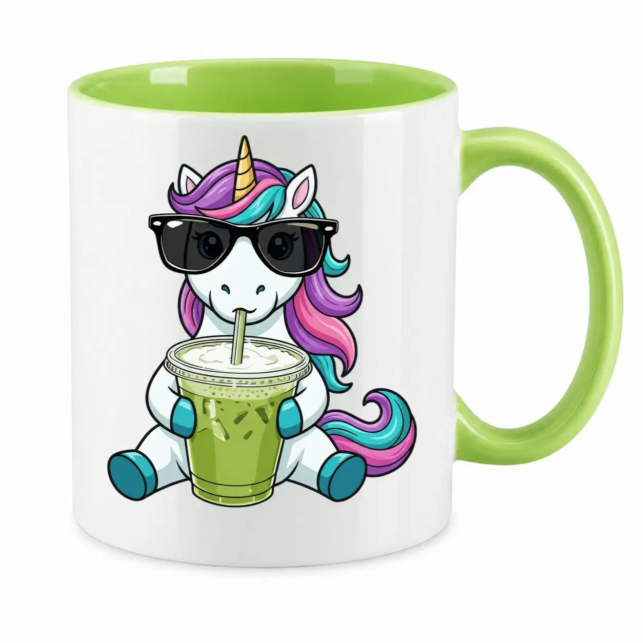 Tasse - Einhorn mit Sonnenbrille Smoothie