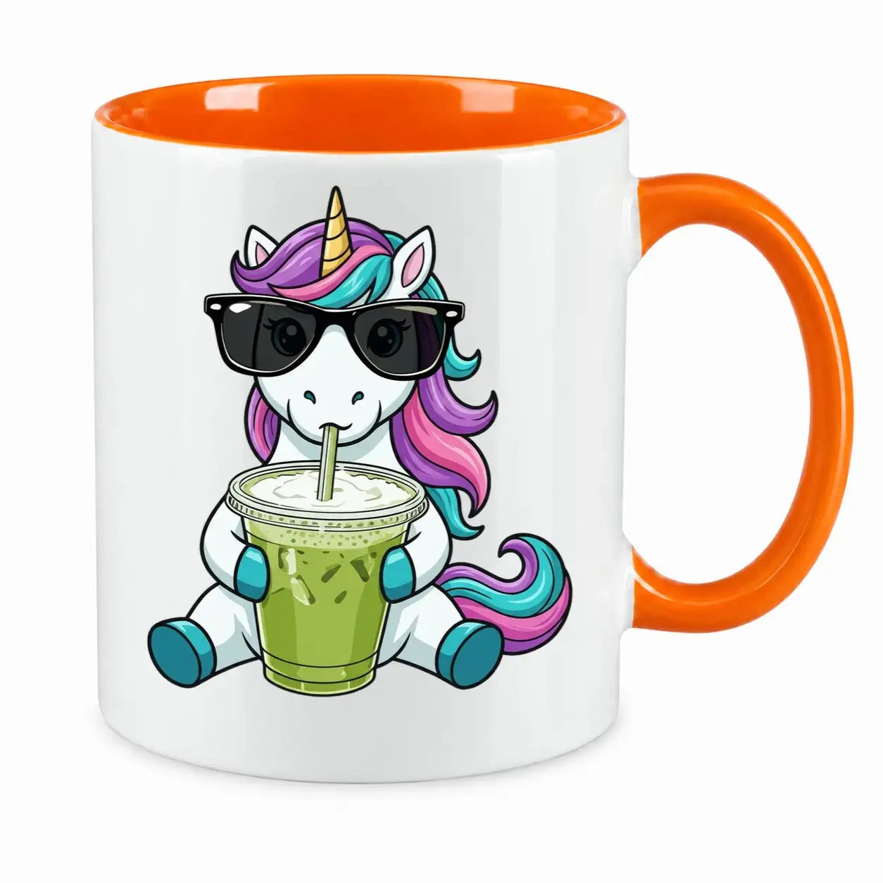 Tasse - Einhorn mit Sonnenbrille Smoothie