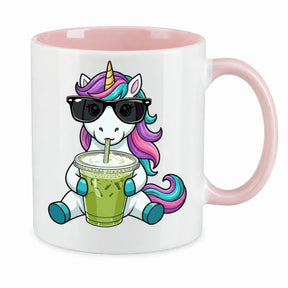 Tasse - Einhorn mit Sonnenbrille Smoothie