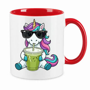 Tasse - Einhorn mit Sonnenbrille Smoothie