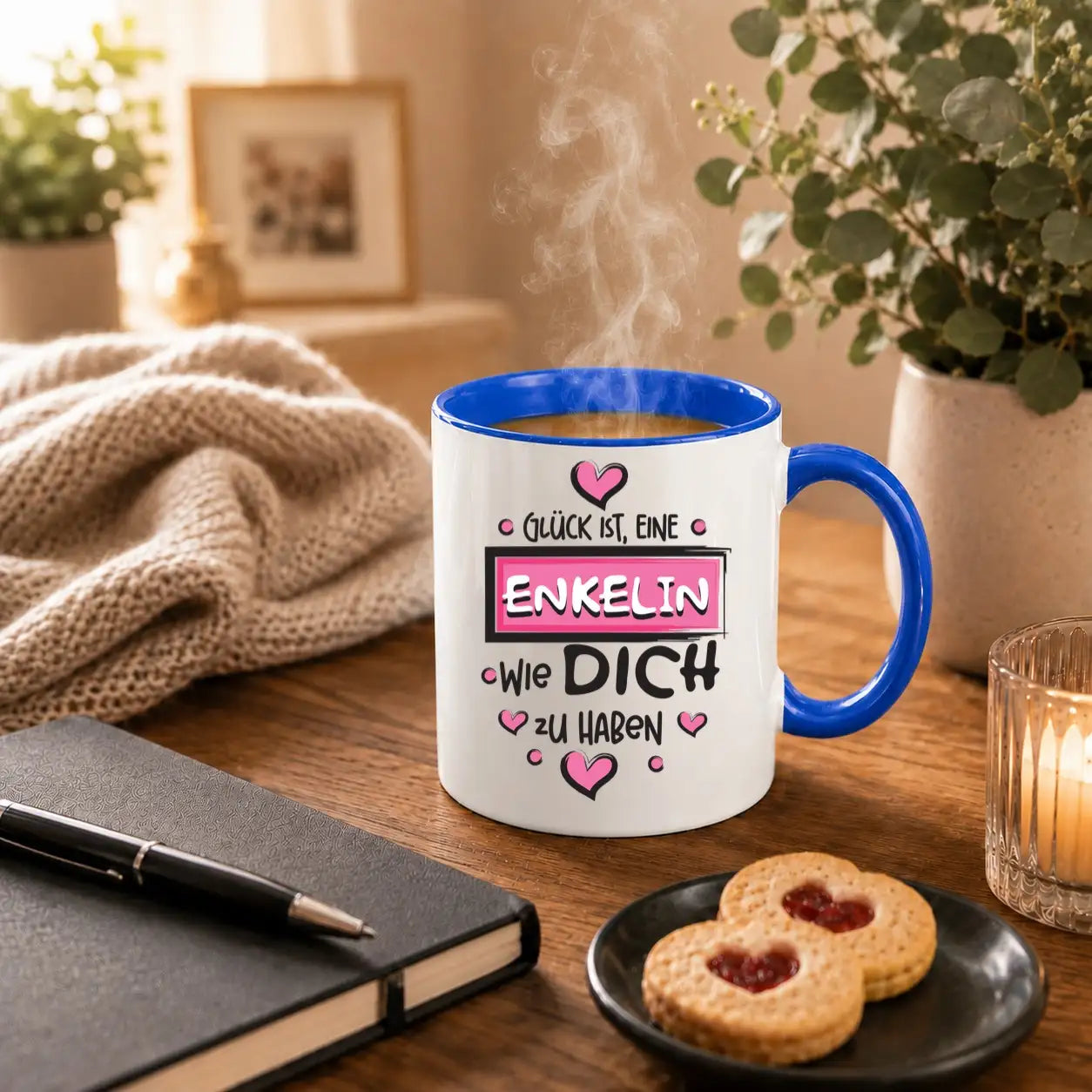 Tasse - Glück ist, eine Enkelin wie dich zu haben
