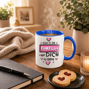 Tasse - Glück ist, eine Enkelin wie dich zu haben