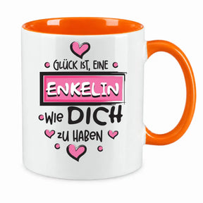 Tasse - Glück ist, eine Enkelin wie dich zu haben