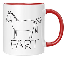 Tasse - Einhorn Pferd Fart