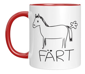 Tasse - Einhorn Pferd Fart