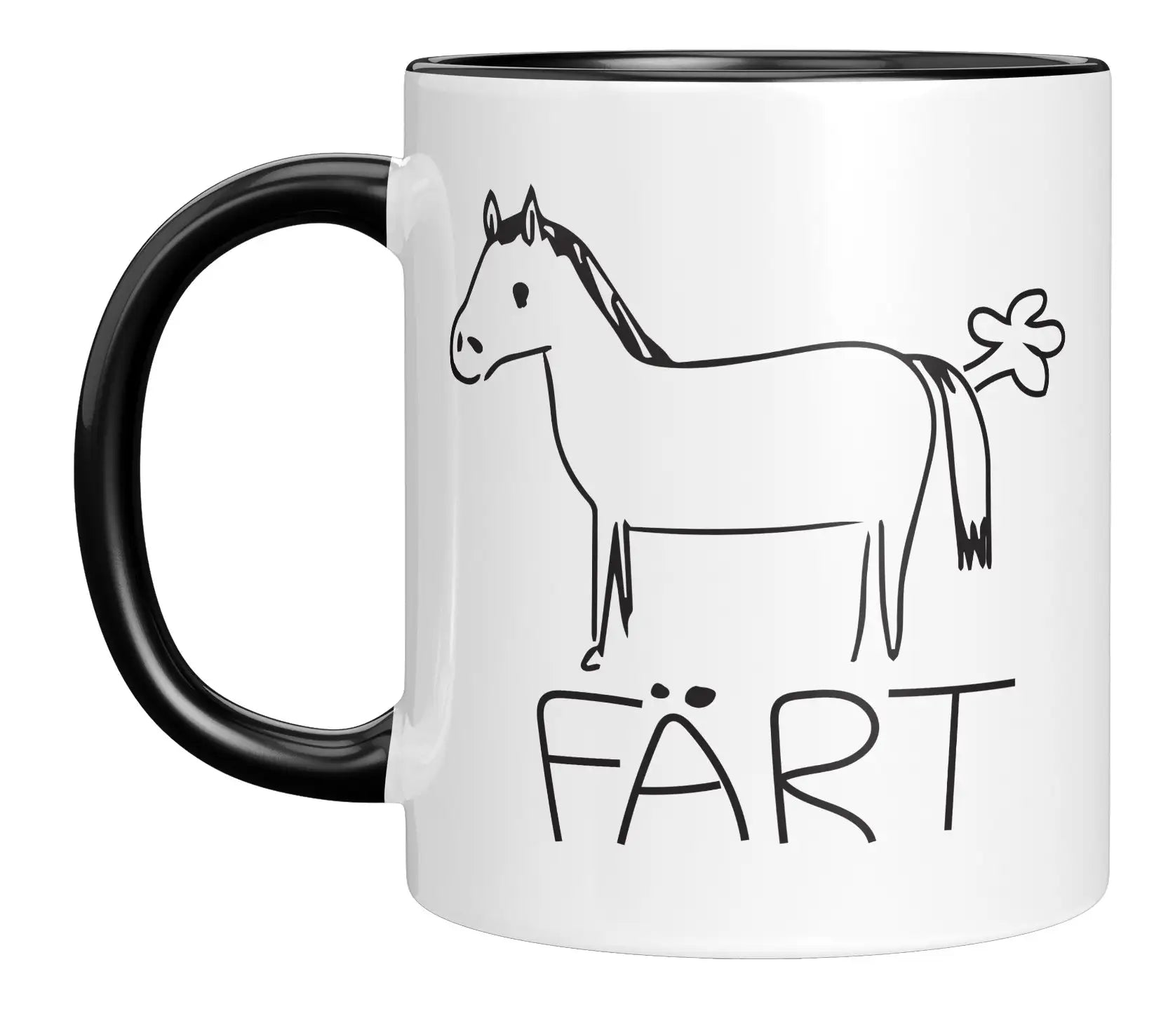 Tasse - Einhorn Pferd Fart