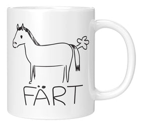 Tasse - Einhorn Pferd Fart