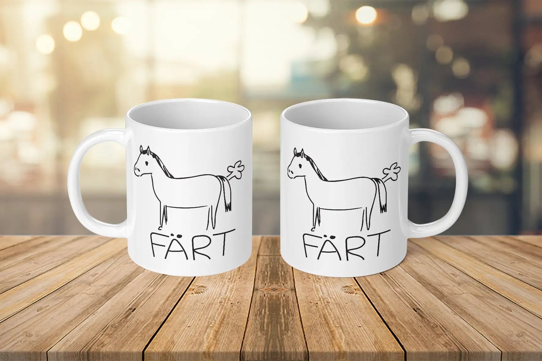 Tasse - Einhorn Pferd Fart