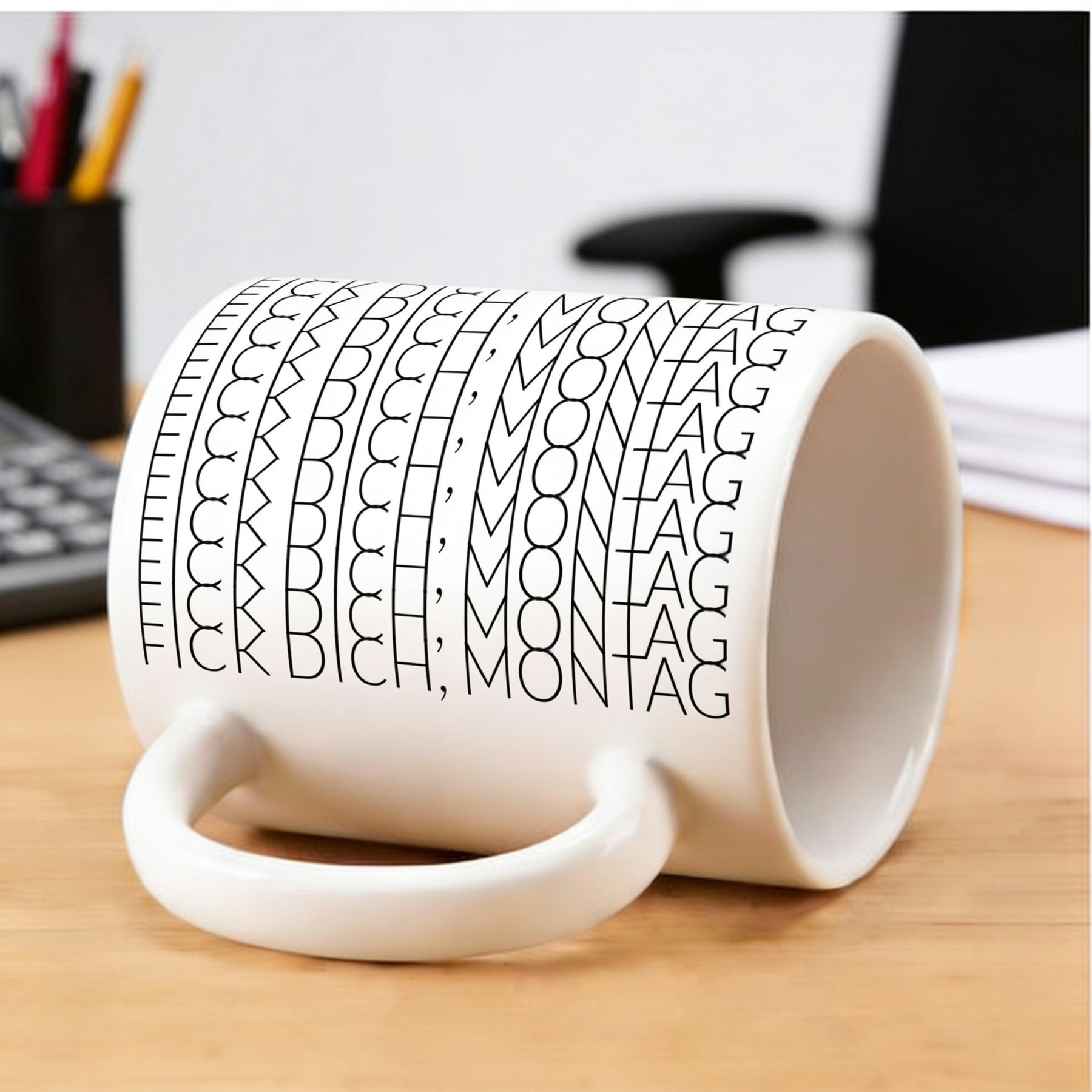Tasse - Geometrische Muster Streifen