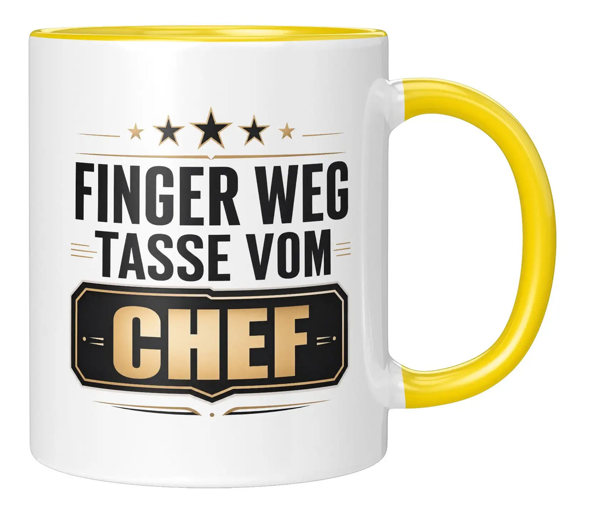 Tasse - Finger weg Tasse vom Chef