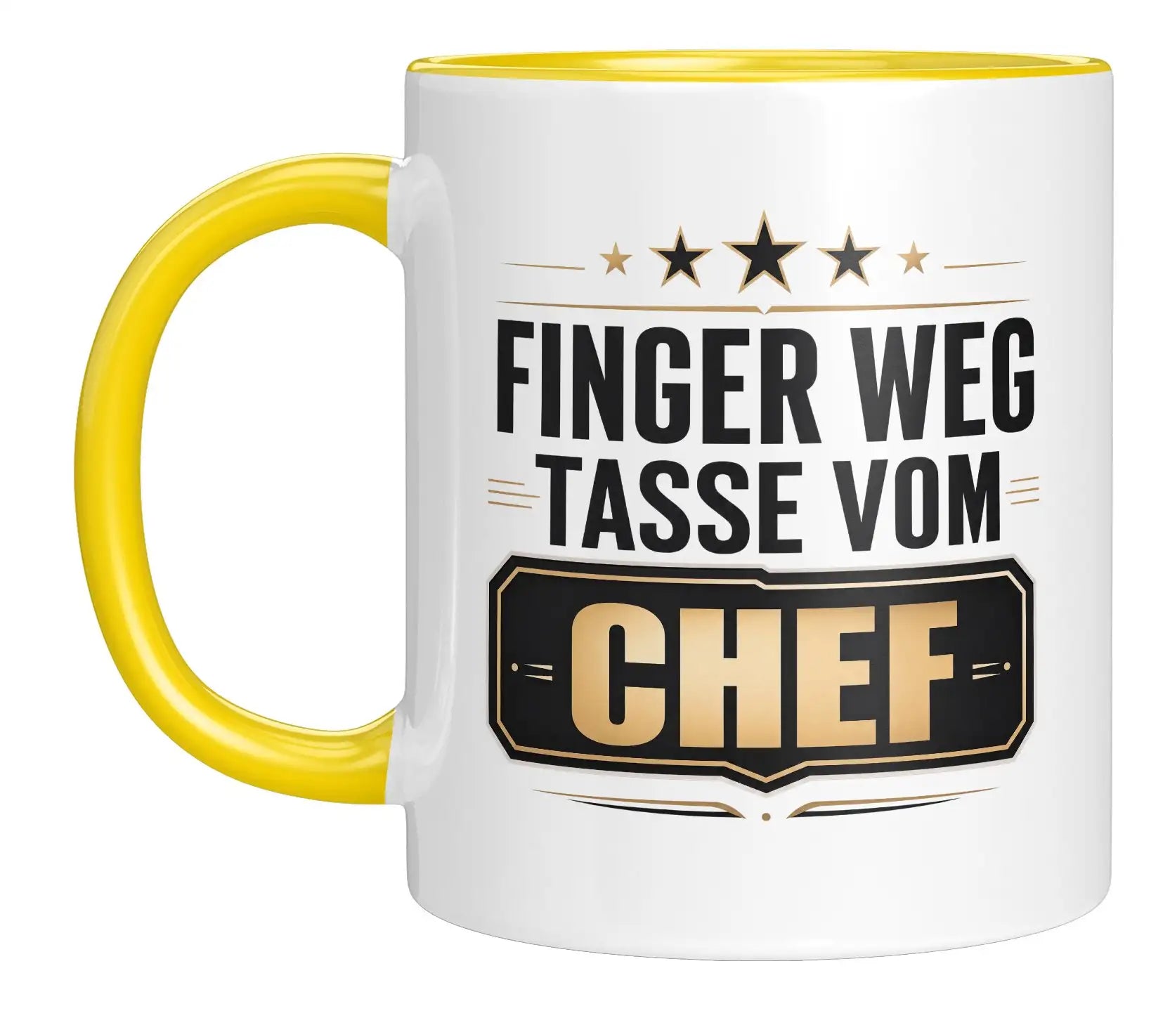 Tasse - Finger weg Tasse vom Chef