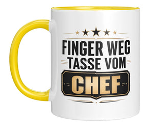 Tasse - Finger weg Tasse vom Chef