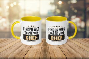 Tasse - Finger weg Tasse vom Chef