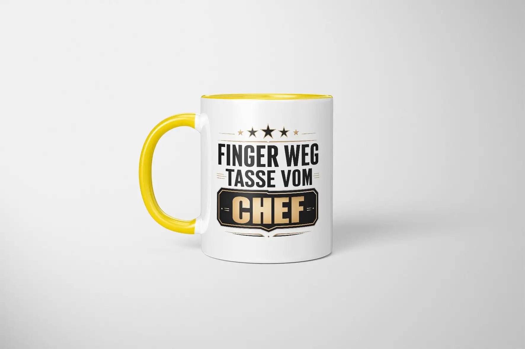 Tasse - Finger weg Tasse vom Chef